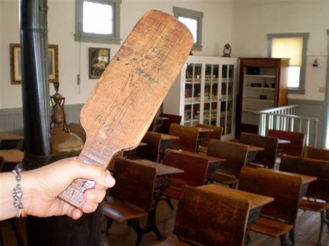 The paddle became a staple of this countrys schools long before April Johnson entered them. . Paddling in schools